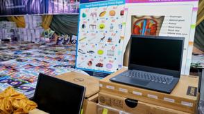 Lawmaker trains 100 teachers, donates laptops 