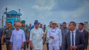 Gov Aiyedatiwa assesses damage at Akure Airport after devastating rainstorm