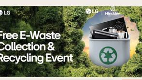 LG, Hinckley launch E-Waste drive ahead of World Earth Day