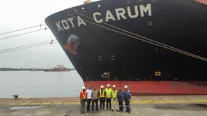 Onne multipurpose terminal makes history, receives largest container vessel, Kota Carum