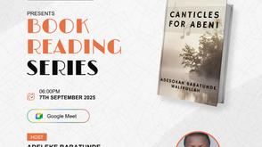 INKspiredng Book Reading series returns with Babatunde Adesokan in Ep. 2