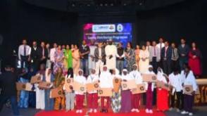 Idris empowers 340 Kebbi students in India with laptops