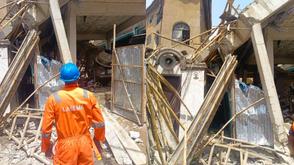 LASEMA rescues 2 as lagos building collapses