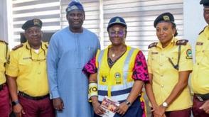 LASTMA honours Lagos Perm Sec with special traffic mayor title