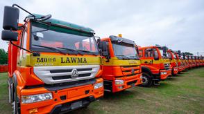 LAWMA crackdown on cart pushers and illegal waste disposal