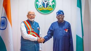 Tinubu confers national honour on India PM, to actualise N23.66trn pending investments