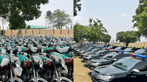 Kaduna Govt commissions 150 operational vehicles, 500 motorcycles to tackle insecurity