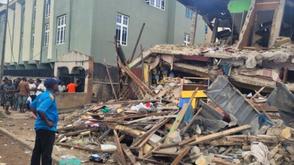 One dead, 26 rescued as two storey building collapses in Lagos