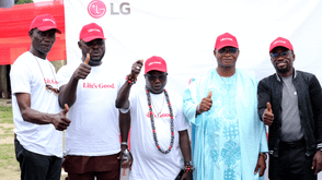 LG Electronics’ generosity shines in Oriba with solar-powered borehole donation