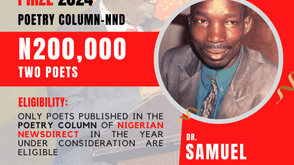 FOLORUNSHO EDITOR’S POETRY PRIZE 2024