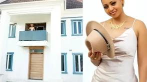 Fans react as Regina Daniel shows off new house amidst marital crisis