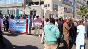 DHQs warns retired soldiers to end protests at Finance Ministry