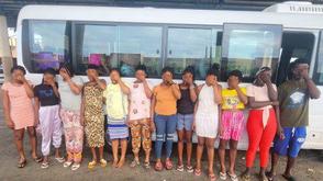 NiDCOM rescues 17 trafficked girls from Ghana