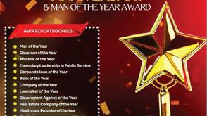 15TH ANNIVERSARY &amp; MAN OF THE YEAR AWARD.
