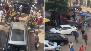 Traders, soldiers clash at Banex Plaza in Abuja
