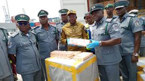 Customs intercepts Tramadol worth over N8.6bn at Abuja Airport, hands over to NDLEA