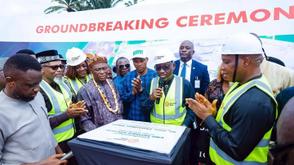 Ekpo performs groundbreaking for Ibesikpo CNG Plant