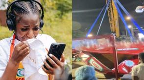 Chaos as Hilda Baci’s jollof pot collapses during GWR attempt