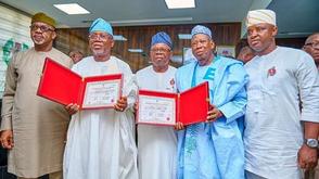 Guber Poll: Gov Aiyedatiwa, deputy receive certificates of return