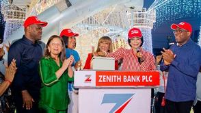 Zenith Bank lights up Ajose Adeogun for Christmas