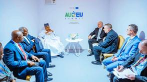 VP Shettima holds bilateral talks with Hungarian President at AU-EU summit
