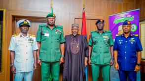 Defence Minister meets newly appointed service chiefs, reaffirms commitment to unified military strategy