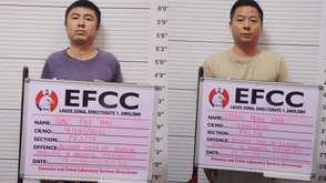 EFCC arraigns two Chinese nationals for illegal mining in Lagos