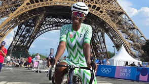 Cyclist Ese Ukpeseraye says athletes cannot train at the Nigerian velodrome because it is rented for religious events