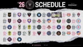 MLS unveils historic 2026 schedule
