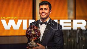 Ballon d’Or 2024: Rodri wins men’s Ballon d’Or award