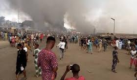 Ogun State Government and NEMA aid Lafenwa market traders affected by fire