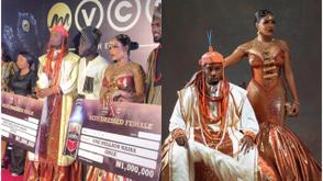 BBNaija’s Neo, Venita win Best Dressed Male, Female at AMVCA Cultural Day