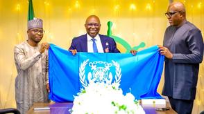 IMO category C victory: NIMASA staff host executive management to surprise reception