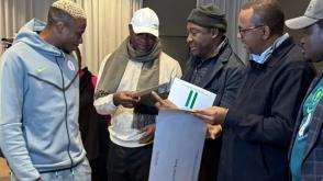 FG fulfils housing, land pledges to Super Eagles for 2023 AFCON feat