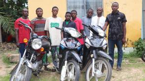 Police arrest armed-robbers, recover 5 stolen motorcycles