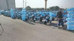 Akume inaugurates 75 electric motorcycles for FRSC
