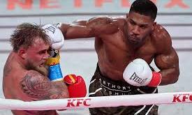 Anthony Joshua floors Jake Paul in sixth round of heavyweight bout