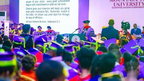 Dream big, work hard, be creative – Gov Eno charges Mountain Top University graduands