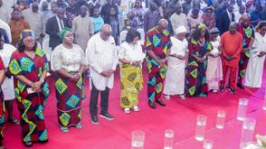 Gov. Diri, wives attend service of songs of late Uncle