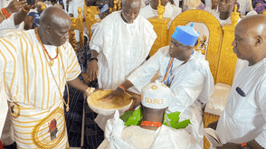 Ooni installs Obiyinka as Otun of the source