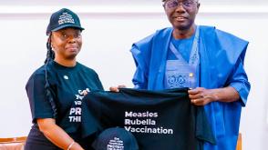 Sanwo-Olu launches measles–rubella vaccine in Lagos
