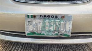 Lagos reduces cost of replacing faded number plates