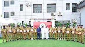 Marwa honours 166 NDLEA personnel, urges stronger action against drug cartels
