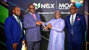 BUA Cement bags NGX 2025 Most Compliant Listed Company Award