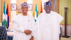 Tinubu hosts Sani at State House
