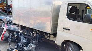 Truck, motorcycle collide at Ikeja under bridge