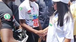 Delta govt honours autistic teen cyclist on awareness ride