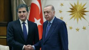 Turkish President, Iraqi Kurdish leader discuss regional situation