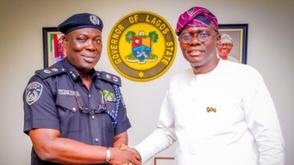 CP Tijani visits Sanwo-Olu, seeks stronger security collaboration in Lagos‎