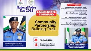 Lagos Police launch 2026 National Police day